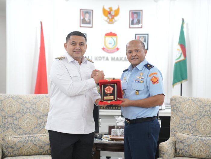 Pererat Kolaborasi, Asisten Pidmil Kejati Sulsel Sambangi Wali Kota Makassar
