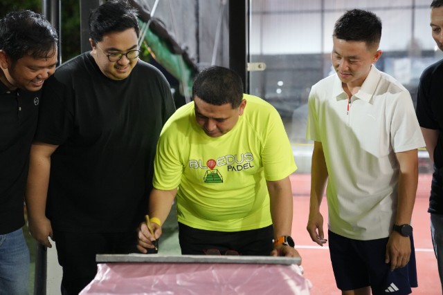 Top Spin Arena Resmi Dibuka, Padel Jadi Olahraga Hits Baru di Makassar