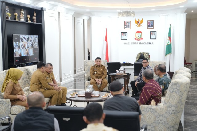 Munafri Terima Kunjungan GPIB Immanuel, Komitmen Perkuat Kolaborasi Sosial dan Toleransi Antarumat