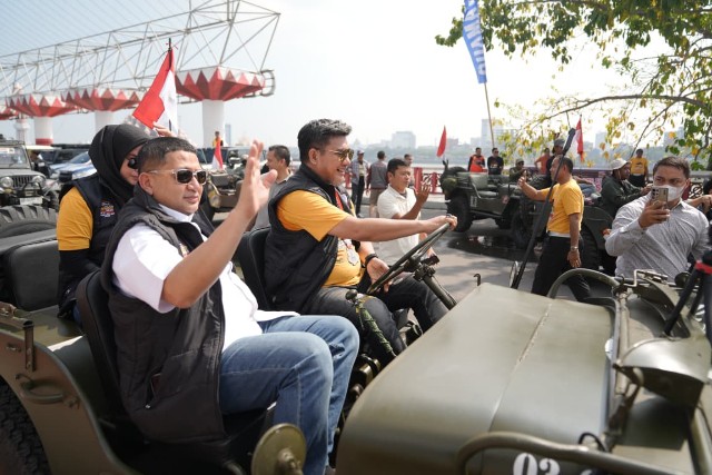 Wali Kota Makassar Ikut Lepas Peserta Merdeka Off Road Peduli IV