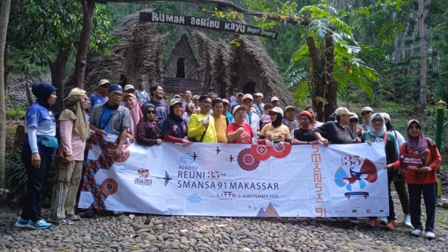 Tiga Dekade, Alumni Smansa Makassar 1991 Gelar Reuni Nasional di Yogyakarta