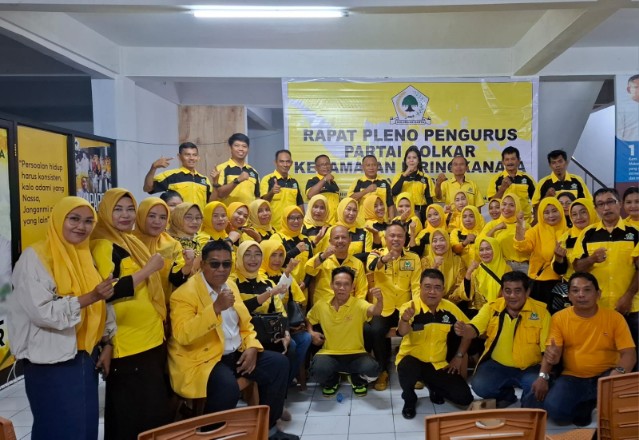Kembali Pimpin Golkar Biringkanaya, Om Luk Target Kemenangan Dua Kali Lipat di Pemilu 2029