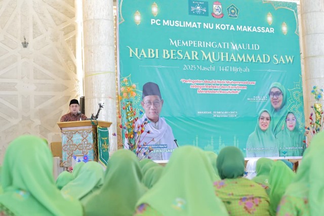 Munafri Ajak Muslimat NU Ambil Peran Strategis Bangun Kota Makassar