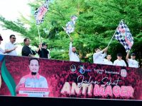 Gubernur Andi Sudirman Lepas Puluhan Ribu Peserta Jalan Sehat Anti Mager Peringatan 356 Tahun Sulsel