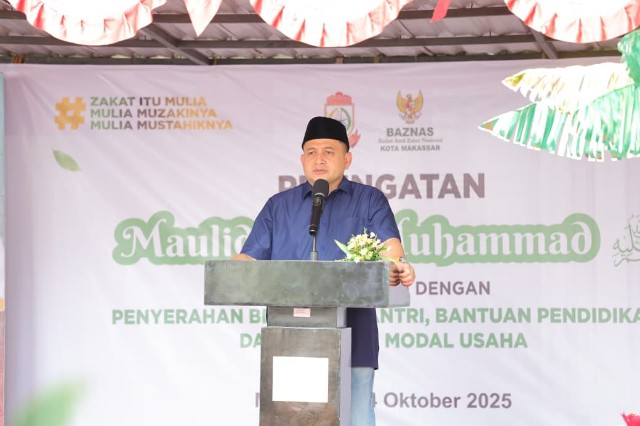 Wali Kota Makassar Minta Sinergi Pemkot-Baznas Dipacu untuk Tuntaskan Kemiskinan